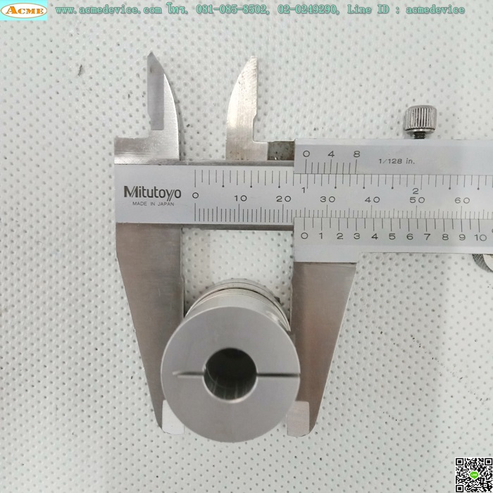 Coupling, ขนาด ID 8/10, OD25, L32 mm.