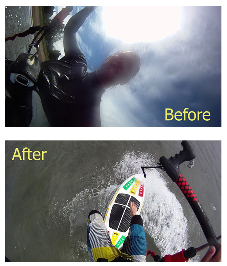 แผ่นกันฝ้า(Anti Fog) ป้องกันฝ้าที่เกิดขึ้นในเคสกันน้ำxiaomi gopro sjcam