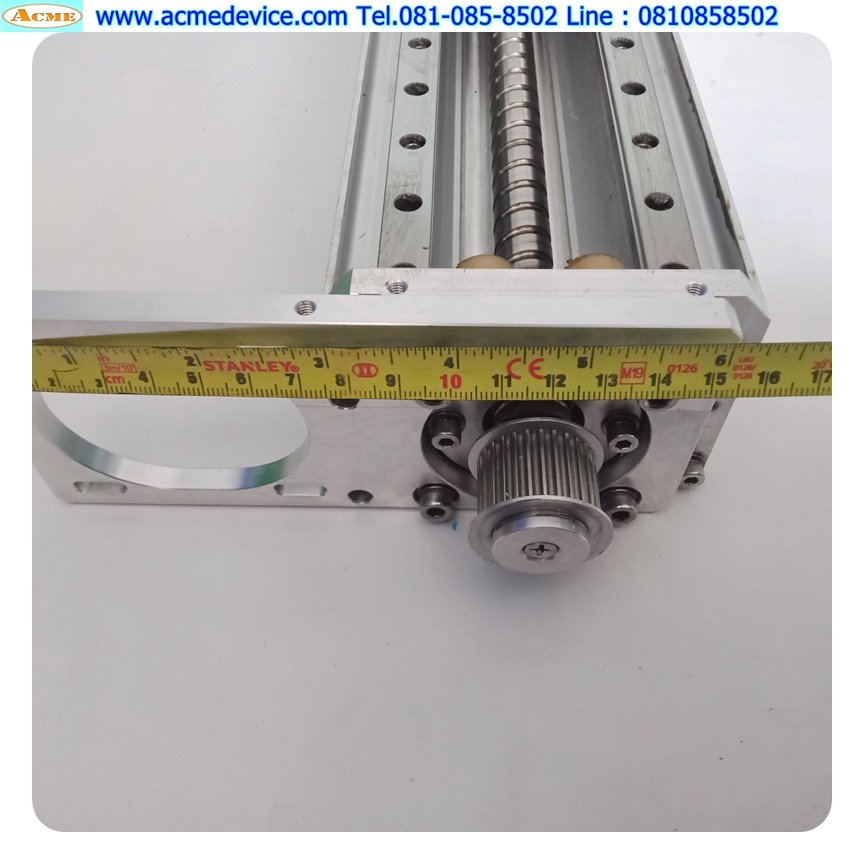 แกนสําเร็จรูป Ball Screw ??? รุ่น ???, ขนาด 95 mm.x 440 mm., Stroke 250 mm., Pit 6 mm., แกนโต 16 mm.