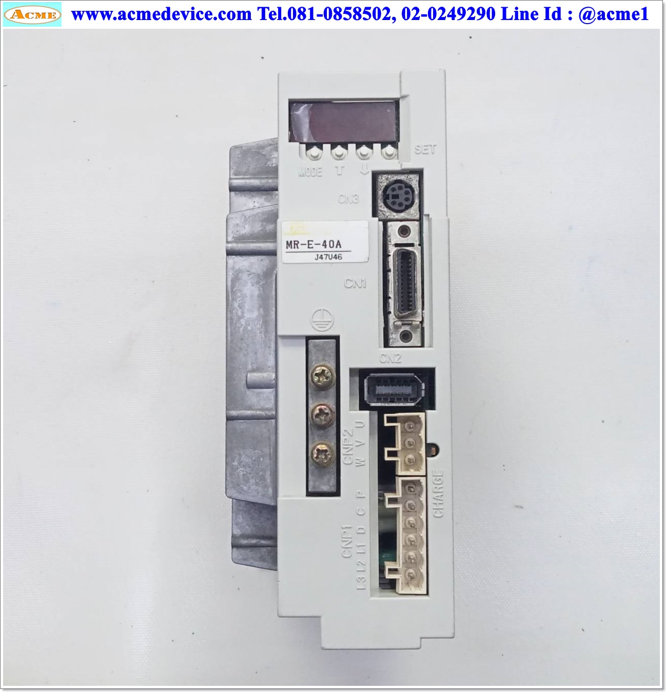 Servo Drive Mitsubishi รุ่น MR-E-40A, 400W