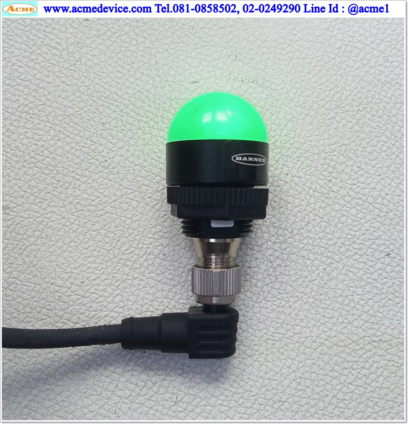 Light Indicators Banner รุ่น K30LGRYPQ, 3-Color, Green Red Yellow, 10-30Vdc