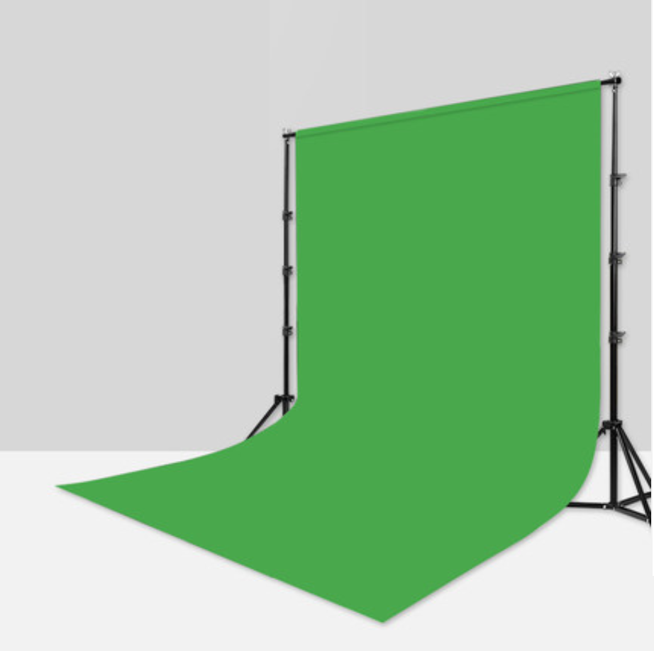 โครงฉากถ่ายภาพ (background stand) ขนาด 2.8x3m และผ้าฉากพื้นหลัง ขนาด 3x4m