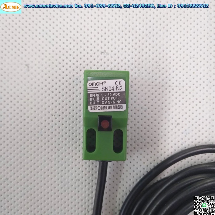 Proximity รุ่น SN04-N2, 3Wire, NPN, NC, Inductive