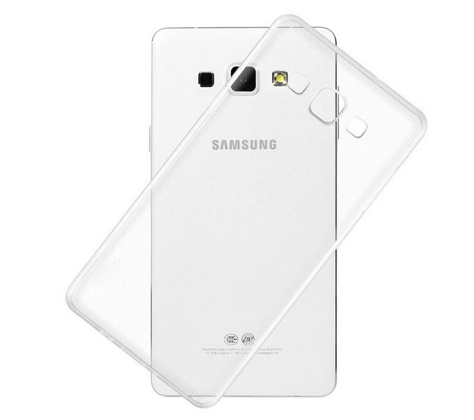 เคสซิลิโคนแท้นิ่มฝาหลัง A8 สีใส เบาบางแข็งแรง (0.3มม.)