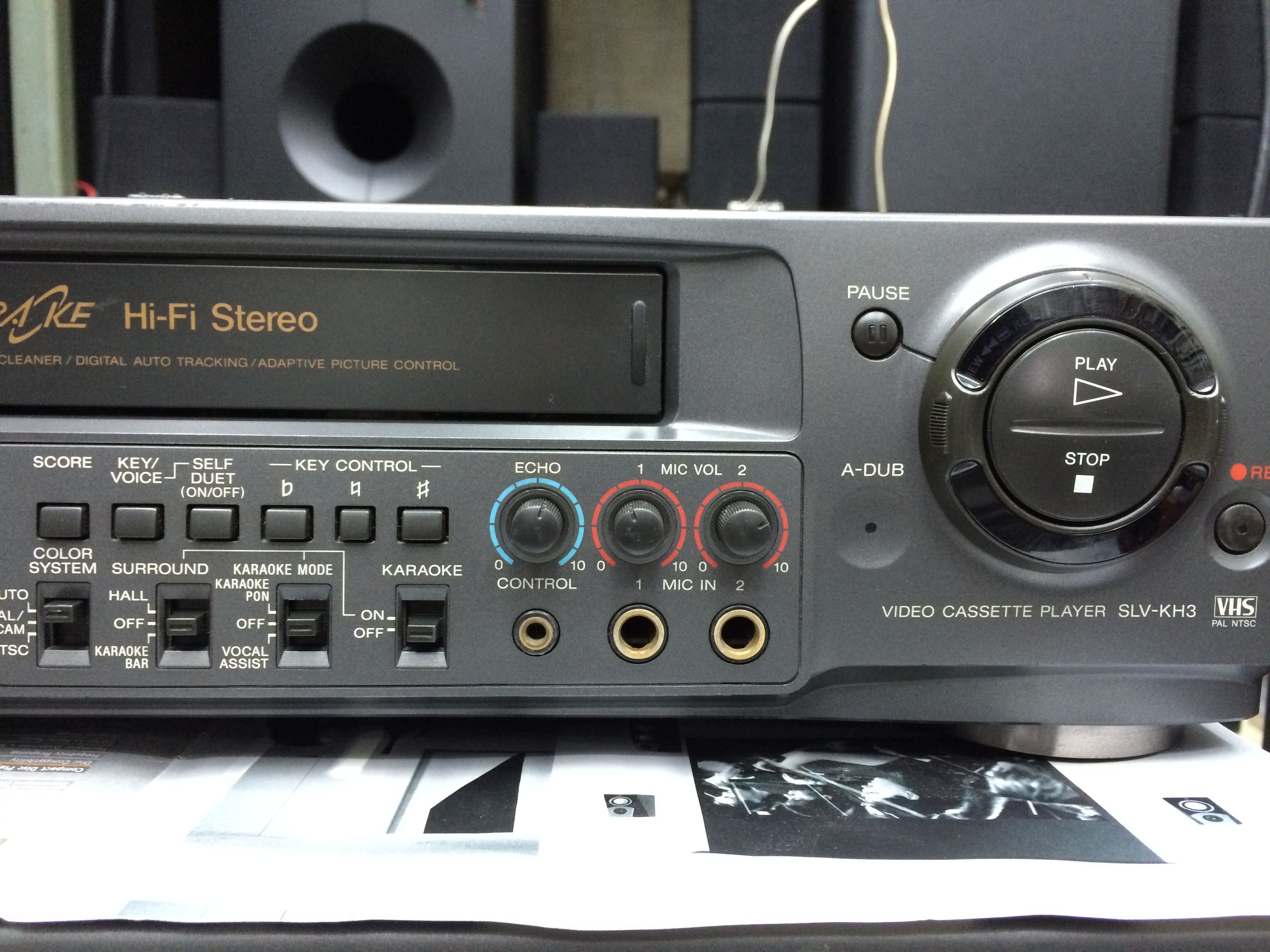 เครื่องเล่นวีดีโอเทป VHS , VDO Sony รุ่น SLV-KH3