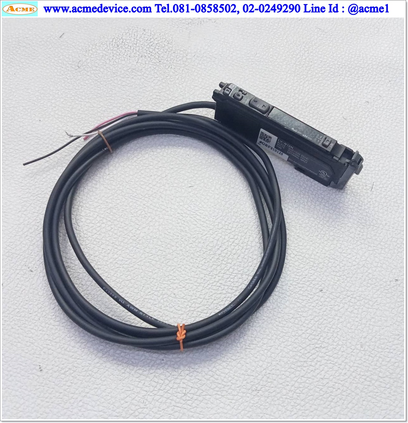 Laser Amp Keyence รุ่น LV-N12N, NPN (ไม่มีฝาปิด)