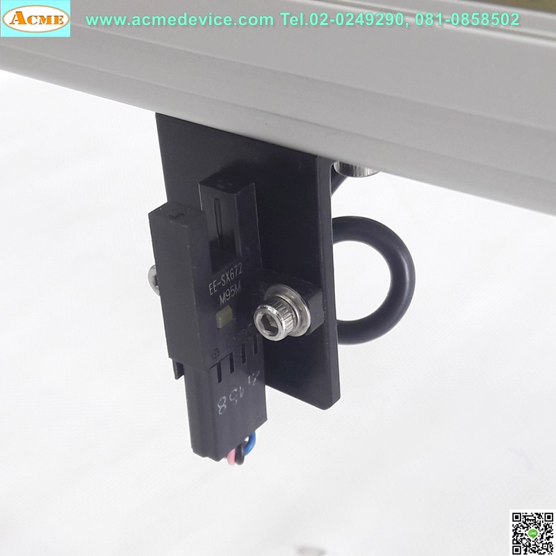 แกนสําเร็จรูป Timing Belt Rexroth รุ่น R114006000, ขนาด 60 mm x 1310 mm, Stroke 890 mm, + Gear motor DT60-003, 3:1