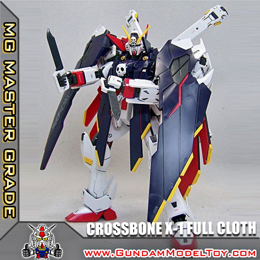 MG 1/100 CROSSBONE GUNDAM X-1 FULL CLOTH ครอสโบน กันดั้ม เอ็กซ์วัน ฟูล โคลธ