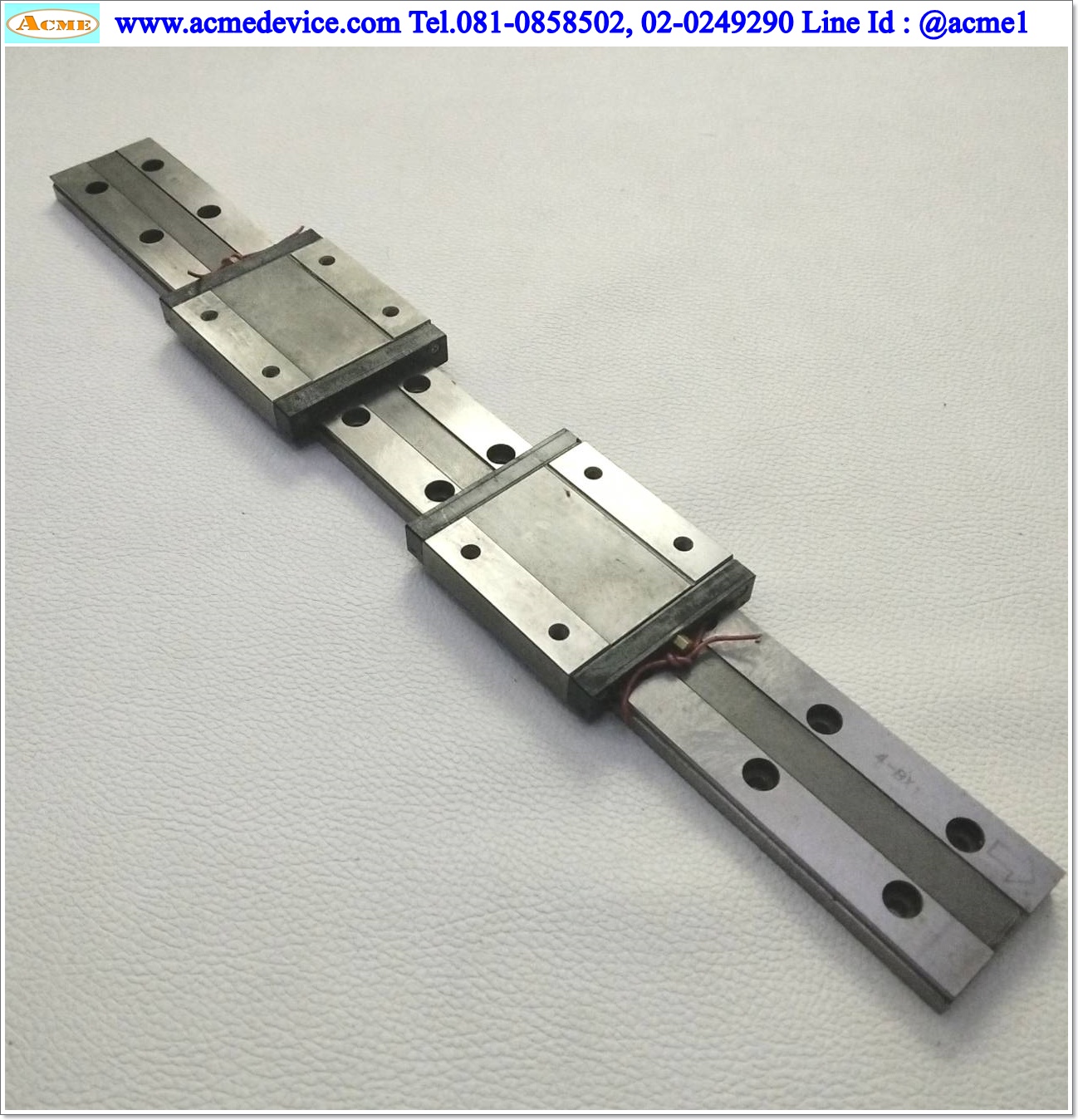 Linear Block and Rail IKO รุ่น LWLFG42B, รางสไลด์ขนาด 42 mm x 400 mm.