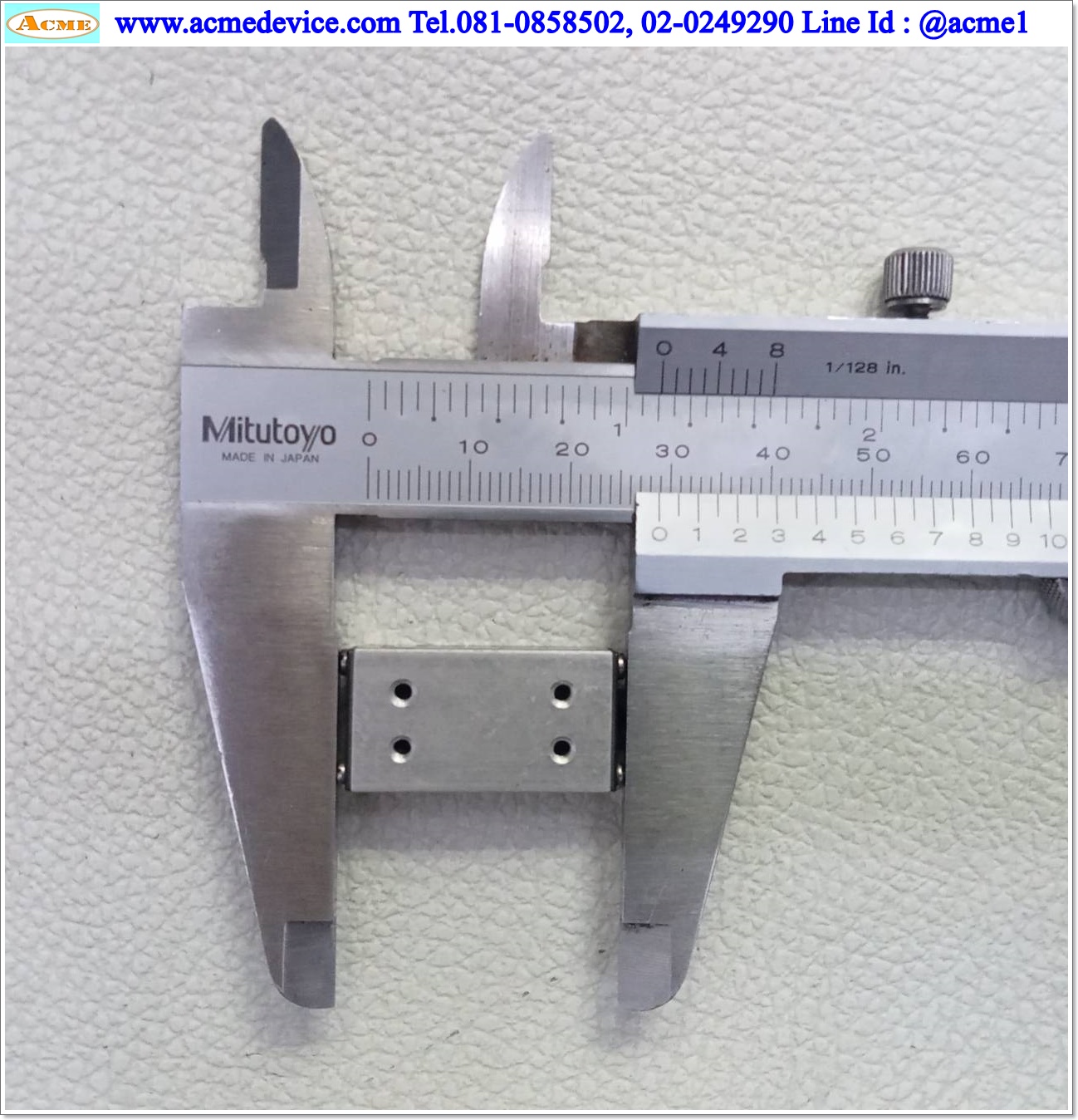 Linear Ball Slide Del-tron รุ่น 1-800-245-5013, 14 mm. x 29 mm., Stroke 15 mm.