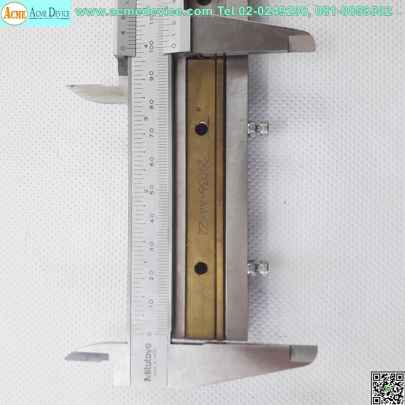 Linear Dovetail Slide รุ่น 29036-A4-22, ขนาด 32 mm x 230 mm, สไลด์หางเหยี่ยว