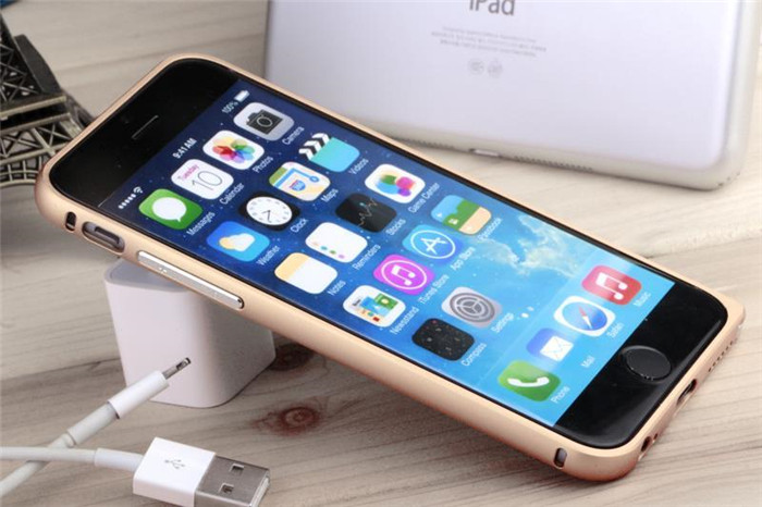 เคส iPhone6/6s บัมเปอร์ อลูมิเนียมแท้ (สีดำ)