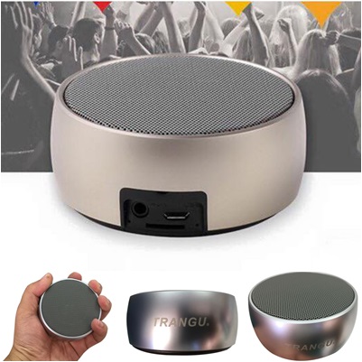 ลำโพง Bluetooth จาก Trangu แท้ (สีเงิน-ทอง)