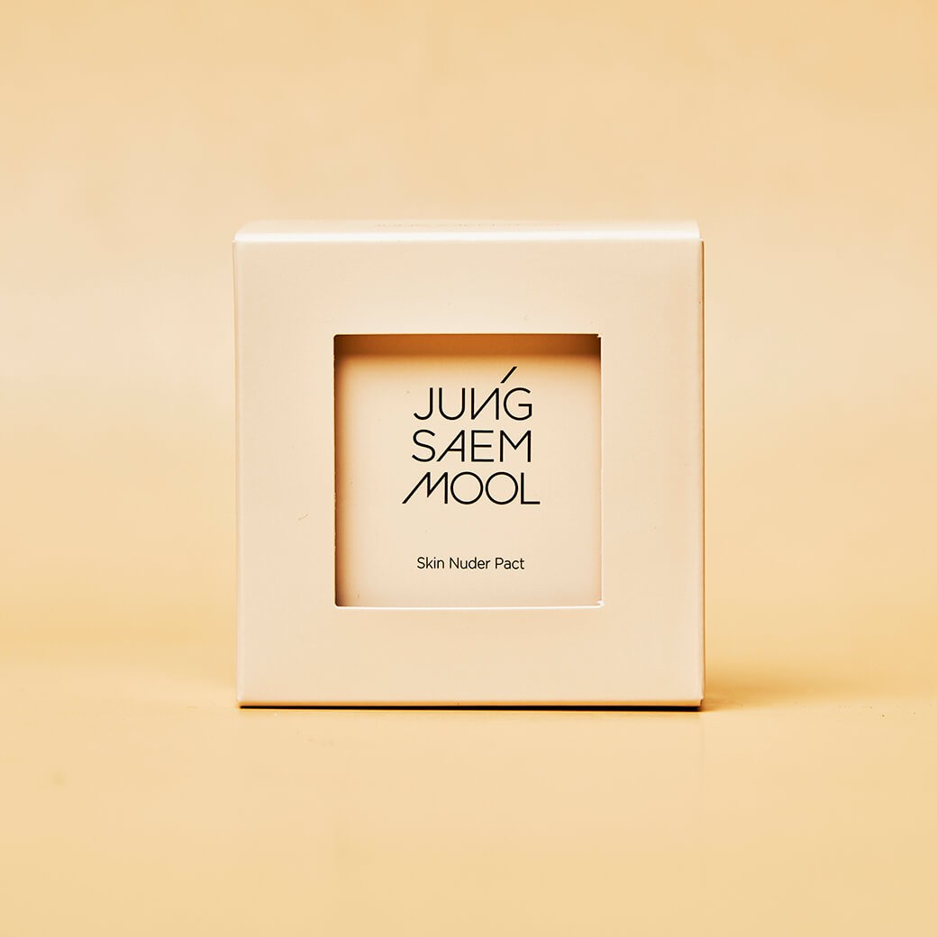 แป้งอัดแข็งจองแซมมุล Jung Saem Mool Skin Nuder Pact 9g #Satin Nude