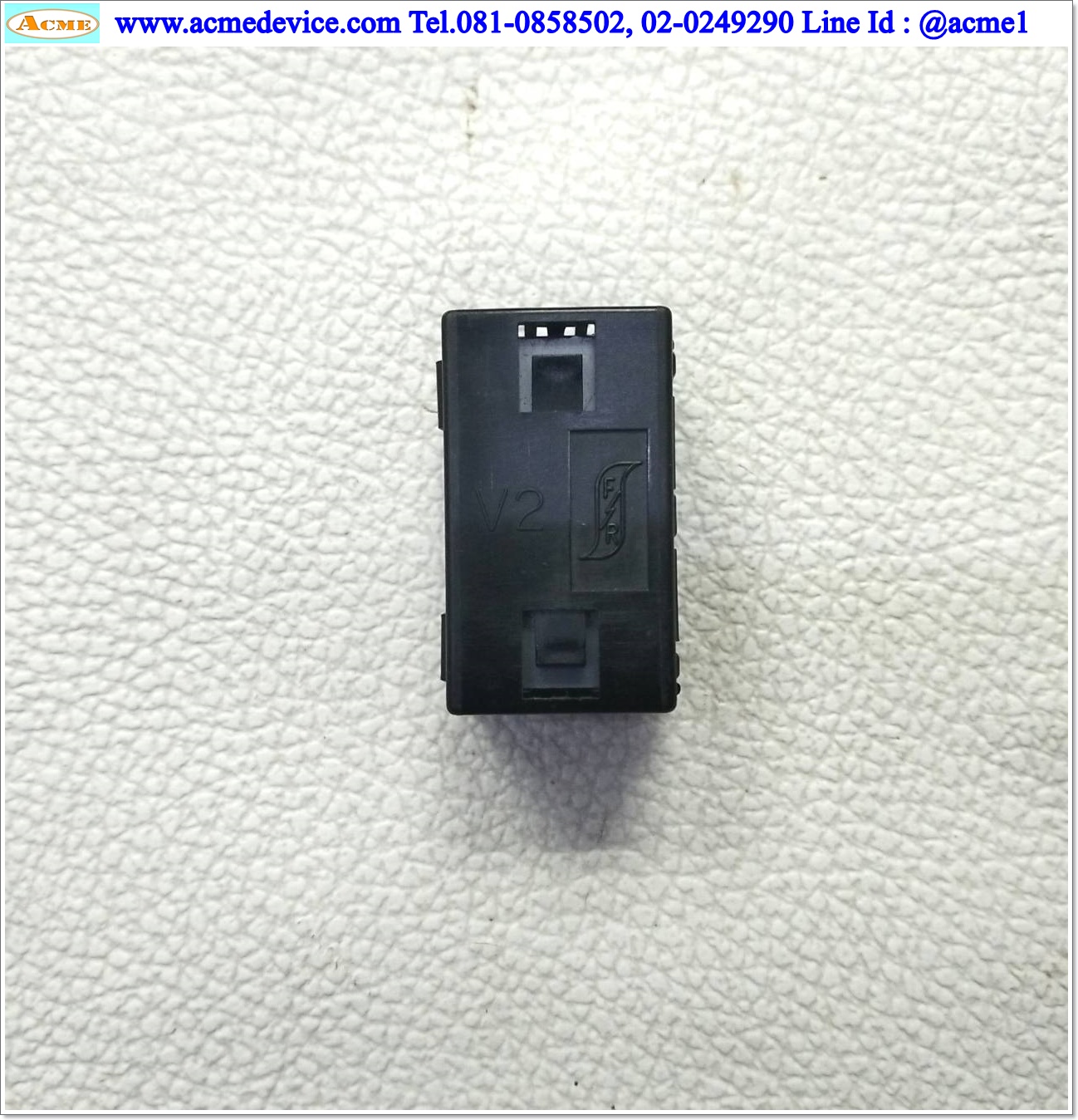Ferrite Clamp, แกนเฟอร์ไรต์แบบรัดข้อ รุ่น Dia 7 mm., ขนาด 19 mm. x 32 mm.