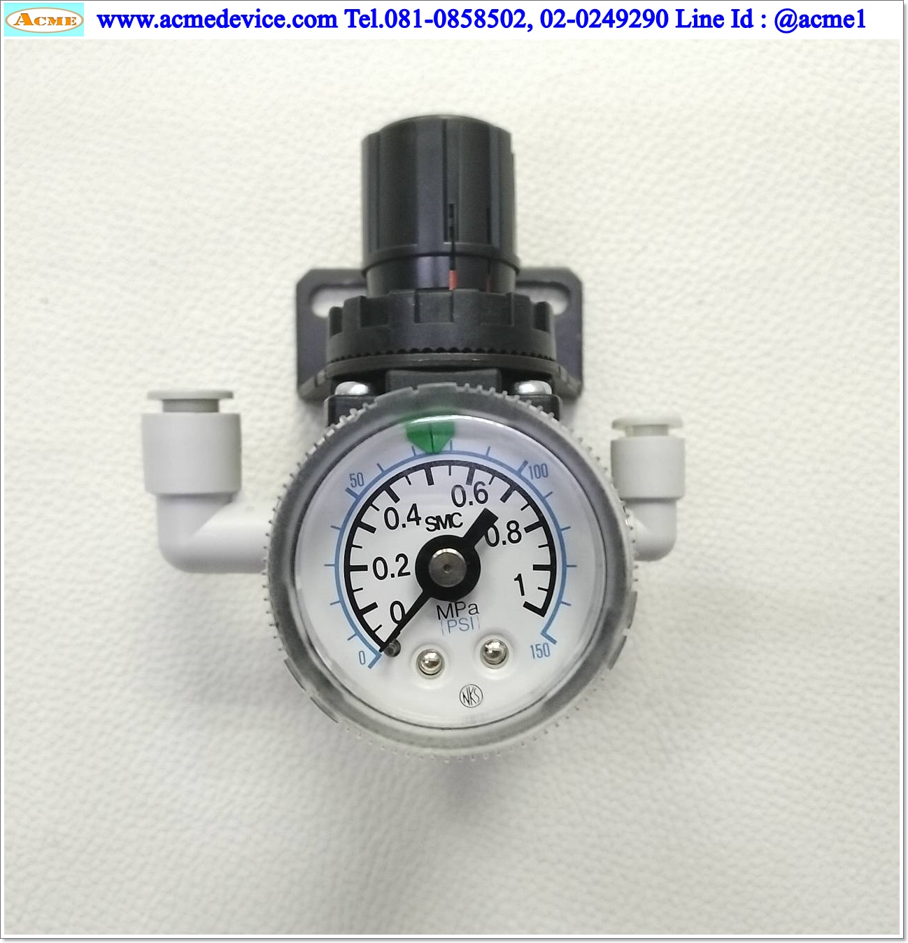 Regulator SMC รุ่น AR20-01H, 0.05-0.85MPa