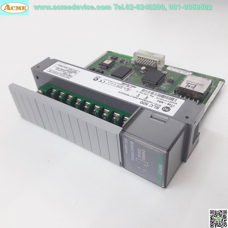 PLC Allen Bradley รุ่น SLC500, 1746-NR4, RTD/Resistance input modle