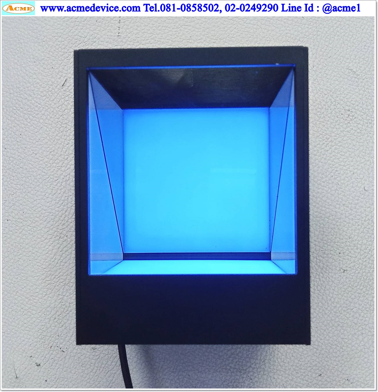 Lighting Fugen รุ่น FG-FV70-B, ขนาด 90 x 115 x 85 mm., 24V (ไฟสีฟ้า)