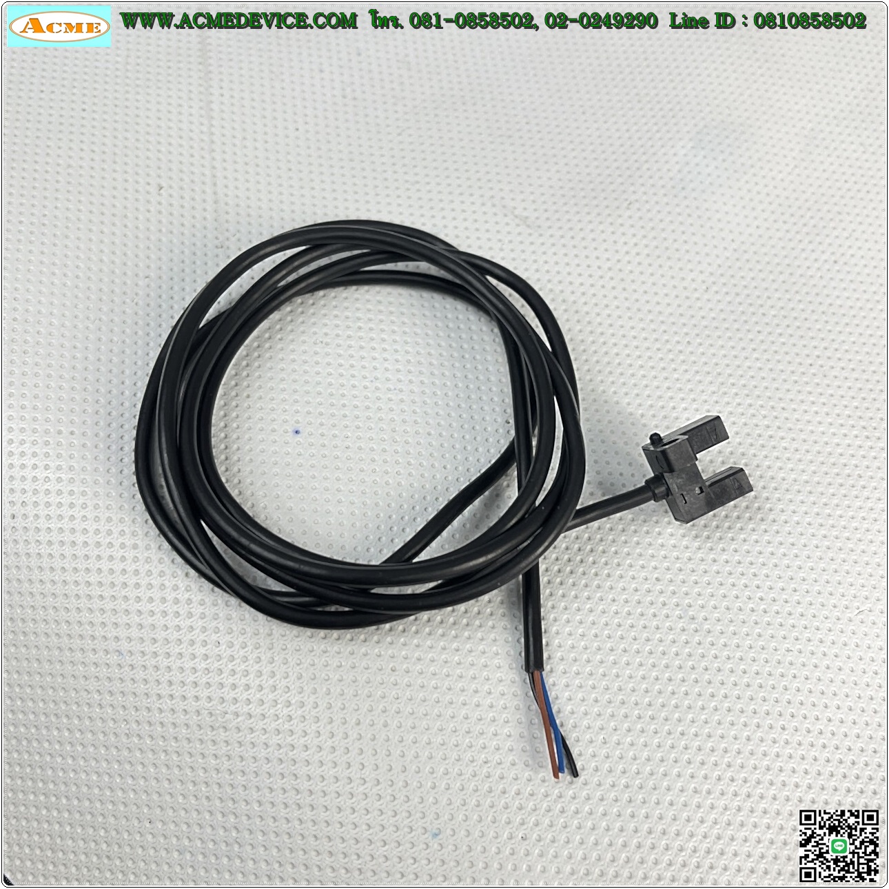 Photoelectric Omron รุ่น EE-SX952R ระยะ 5mm, NPN, Dark-ON, Light-ON