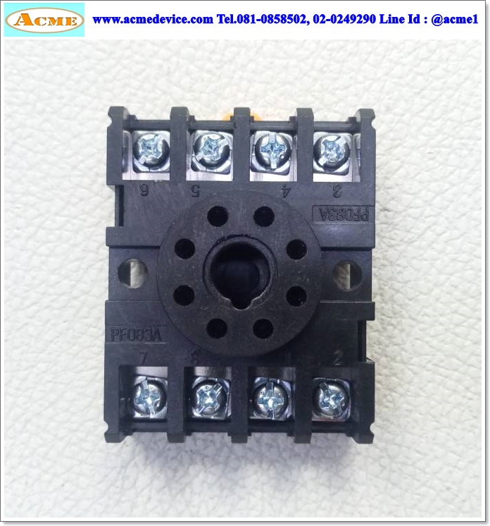 Socket รุ่น PF-083A, 8 Pin