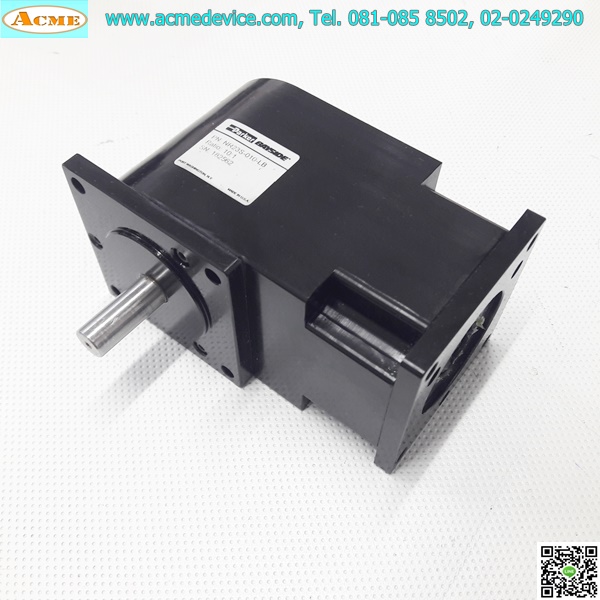 Gear Head Parker รุ่น NR23S-010-LB, Ratio 10:1, เข้า 6mm, ออก 10mm, (for Stepping □ 57x57 ∅ 38)