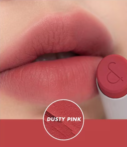 ลิปโรแมนด์ Romand Zero Matte Lip #01 dusty pink