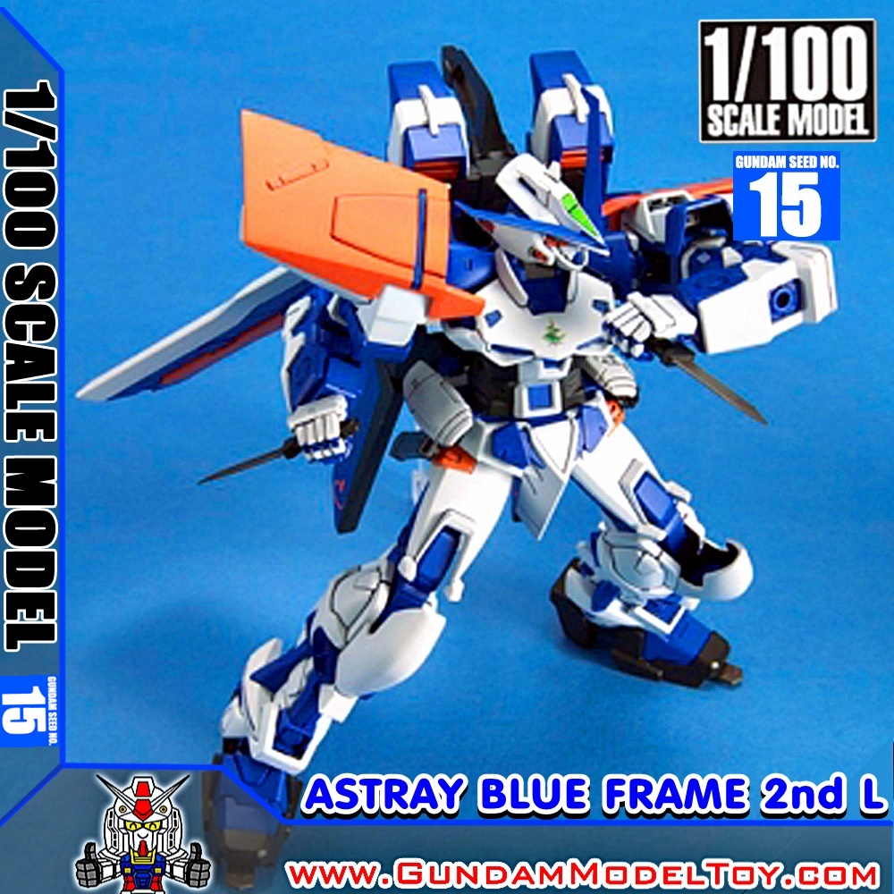 1/100 SCALE MODEL GUNDAM ASTRAY BLUE FRAME SECOND L 