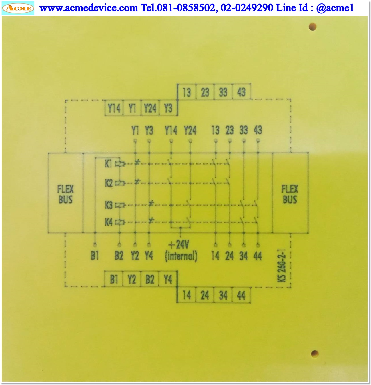 Safety Relay Sick รุ่น UE410-4R03, 4 NO, 24Vdc (Expansion Module)