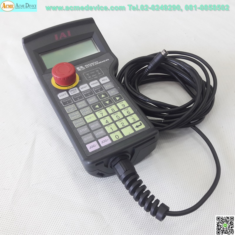 Teaching Pendant IAI รุ่น HG1H-SA12CEH-MK1379-S5-1, Keypad/Handheld IAI RC Robo Cylinder