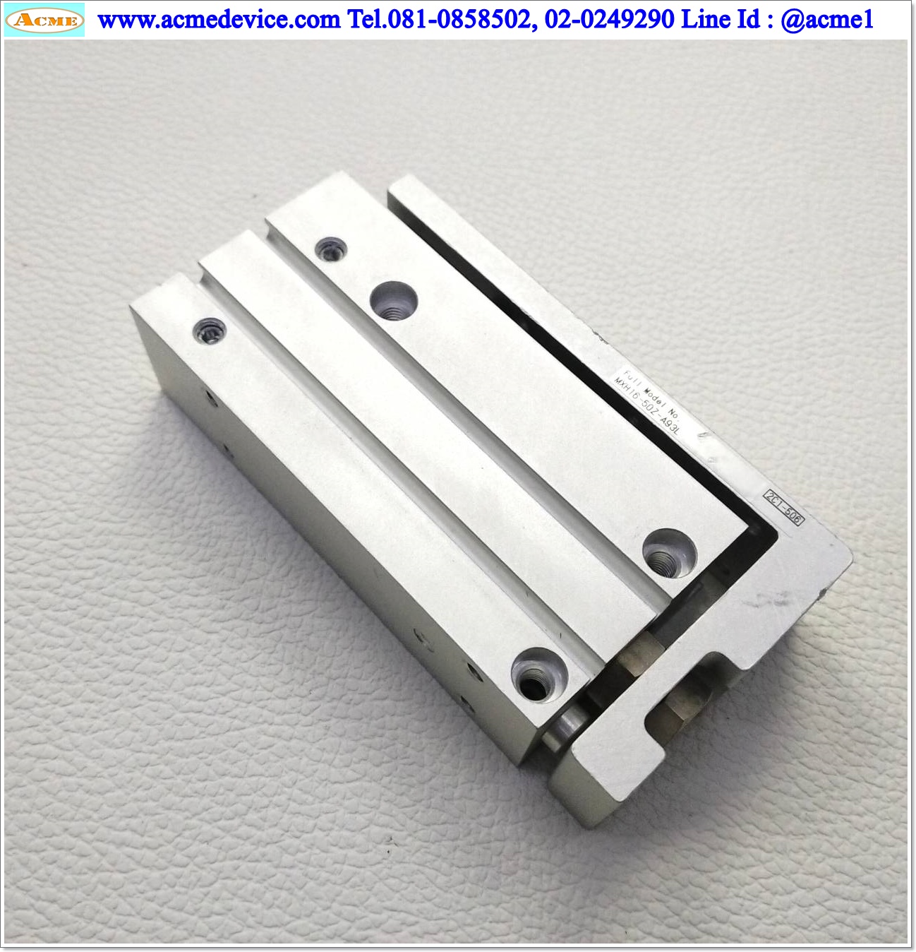 Air Cylinder SMC รุ่น MXH16-50Z, Bore 16 mm., Stroke 50 mm.