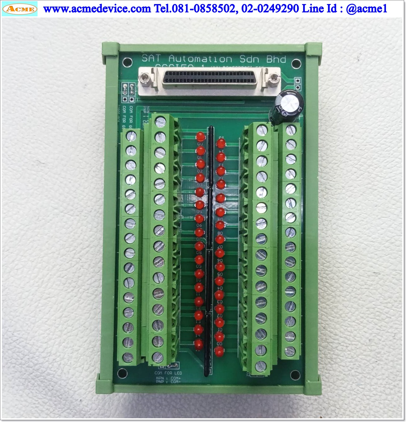 Digital I/O PCI Card Advantech รุ่น PCI-1756-BE, 64-ch, Isolated ...