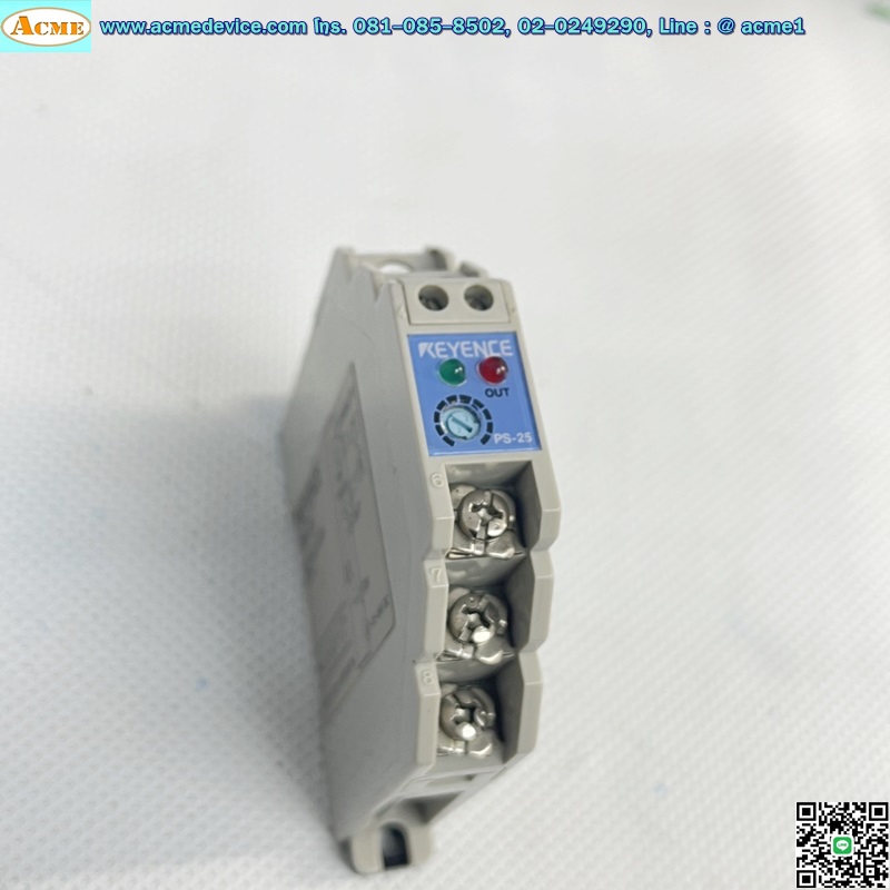 Proximity Amp Keyence รุ่น PS-25, LIGHT-ON, DARK-ON, NPN