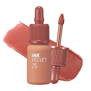 ลิปเพริเพร่า Peripera Lip Ink Velvet 4g #25 Cinnamon Nude