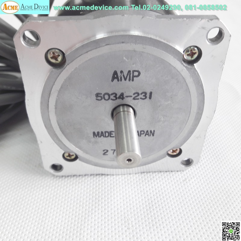 Stepping Motor AMP 5034-231, 1.4A & Encoder Dynamics E83 153/121-1000-120CBW