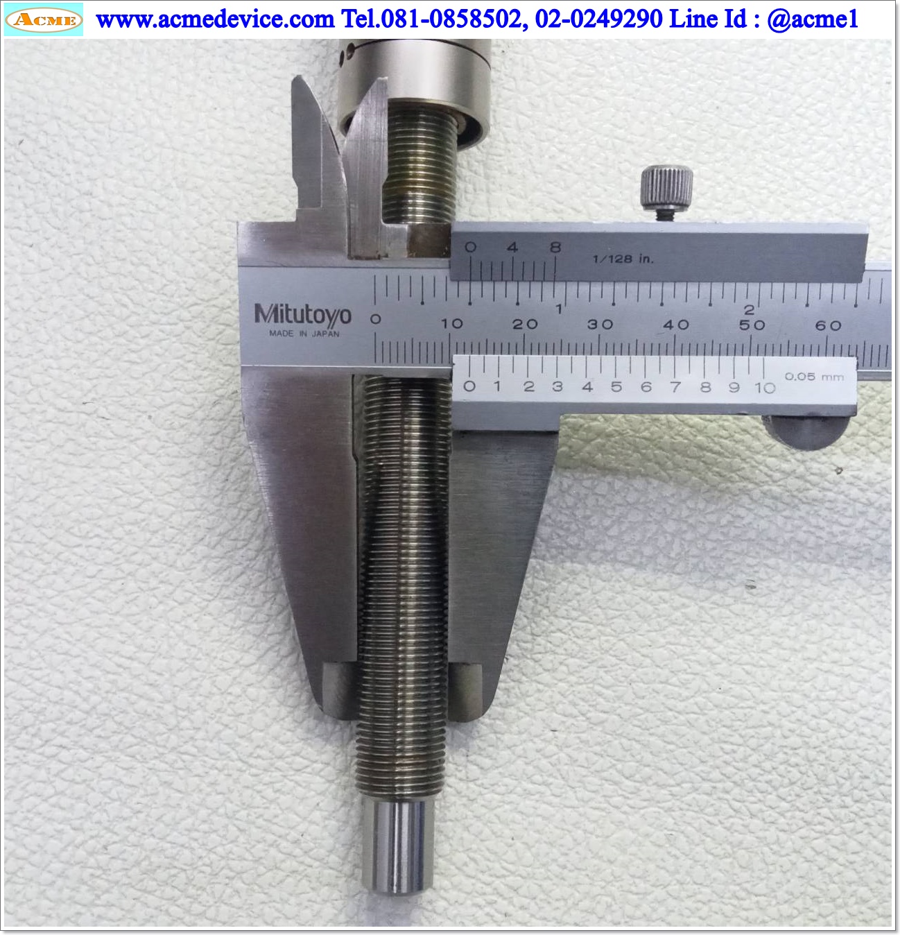 Ball Screw Universal รุ่น 3,977,269, Diameter 1/2", Lead 0.040", Travel 4"