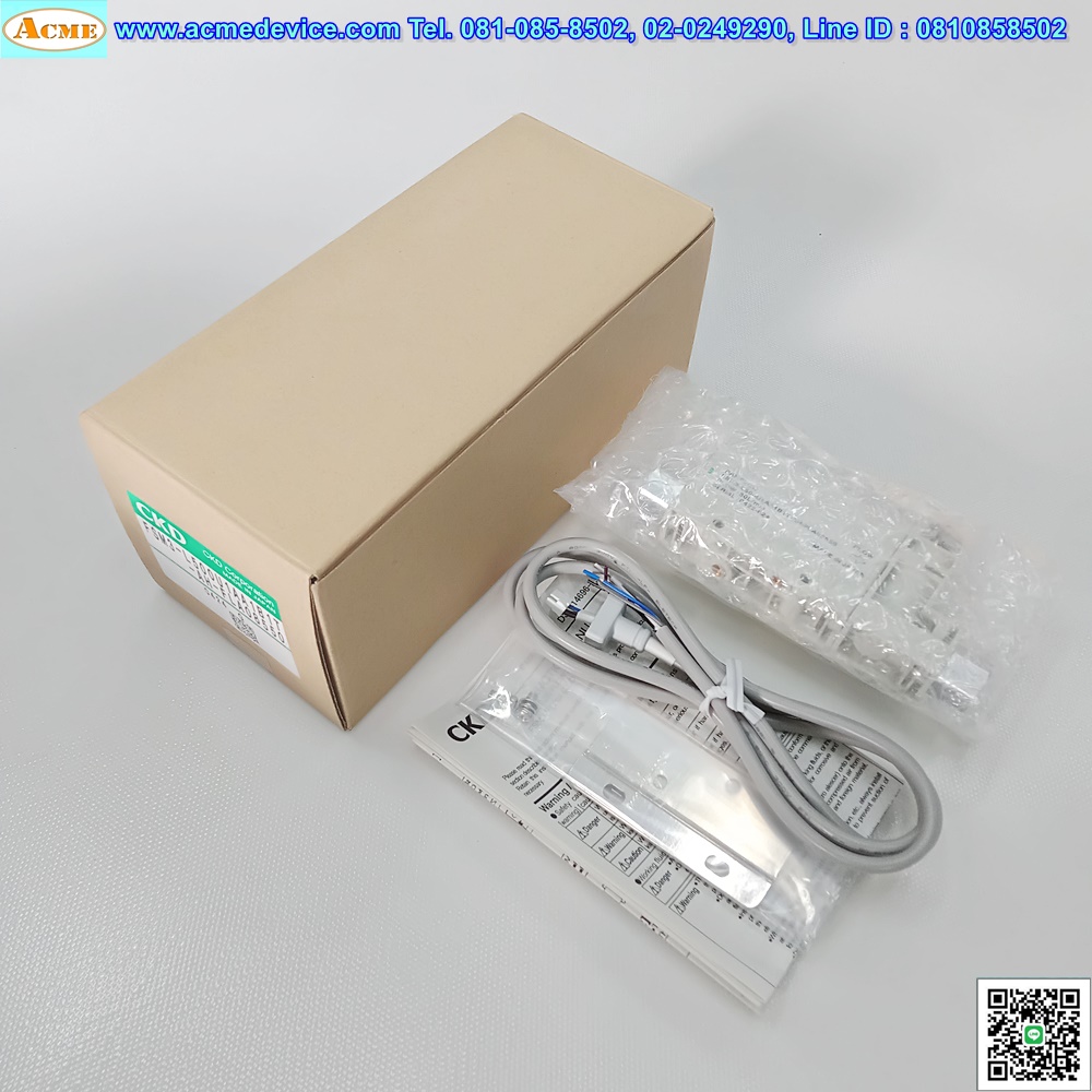 Flow Sensor CKD รุ่น FSM3-L500U1AA1B1T-AH-FLA08550, Analog out 1-5V