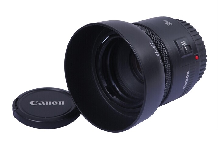 ฮูดเทียบLens canon Fix 50mm F1.8 ( ES-62) ราคาถูก