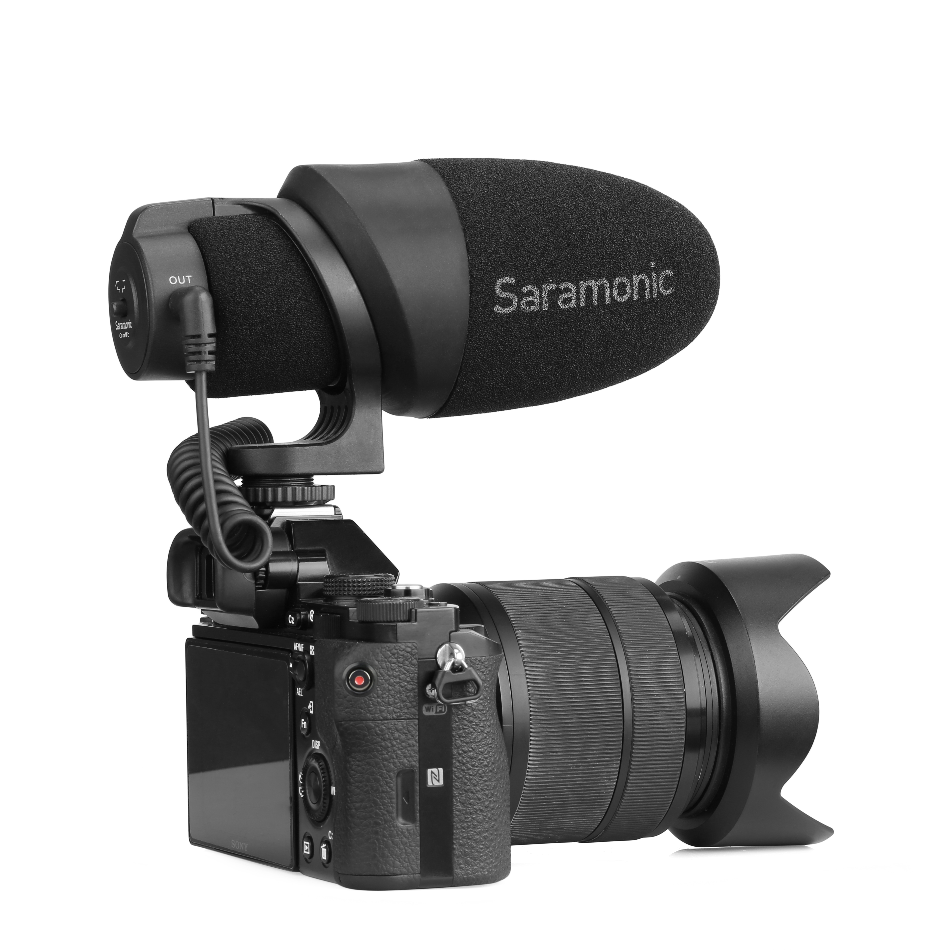 Saramonic CamMic Lightweight On-camera microphone (No battery required) รับประกันศูนย์ไทย 1 ปี