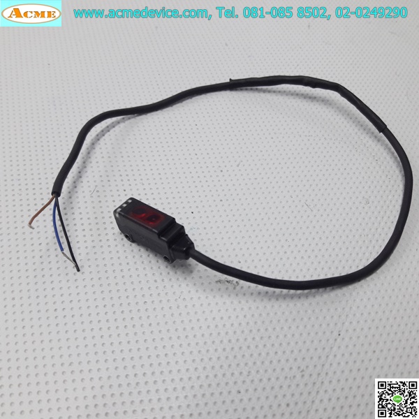 Photoelectric Omron รุ่น E3T-SL22, ระยะ 5-30mm, NPN, Dark-ON, (รับส่งในตัว)