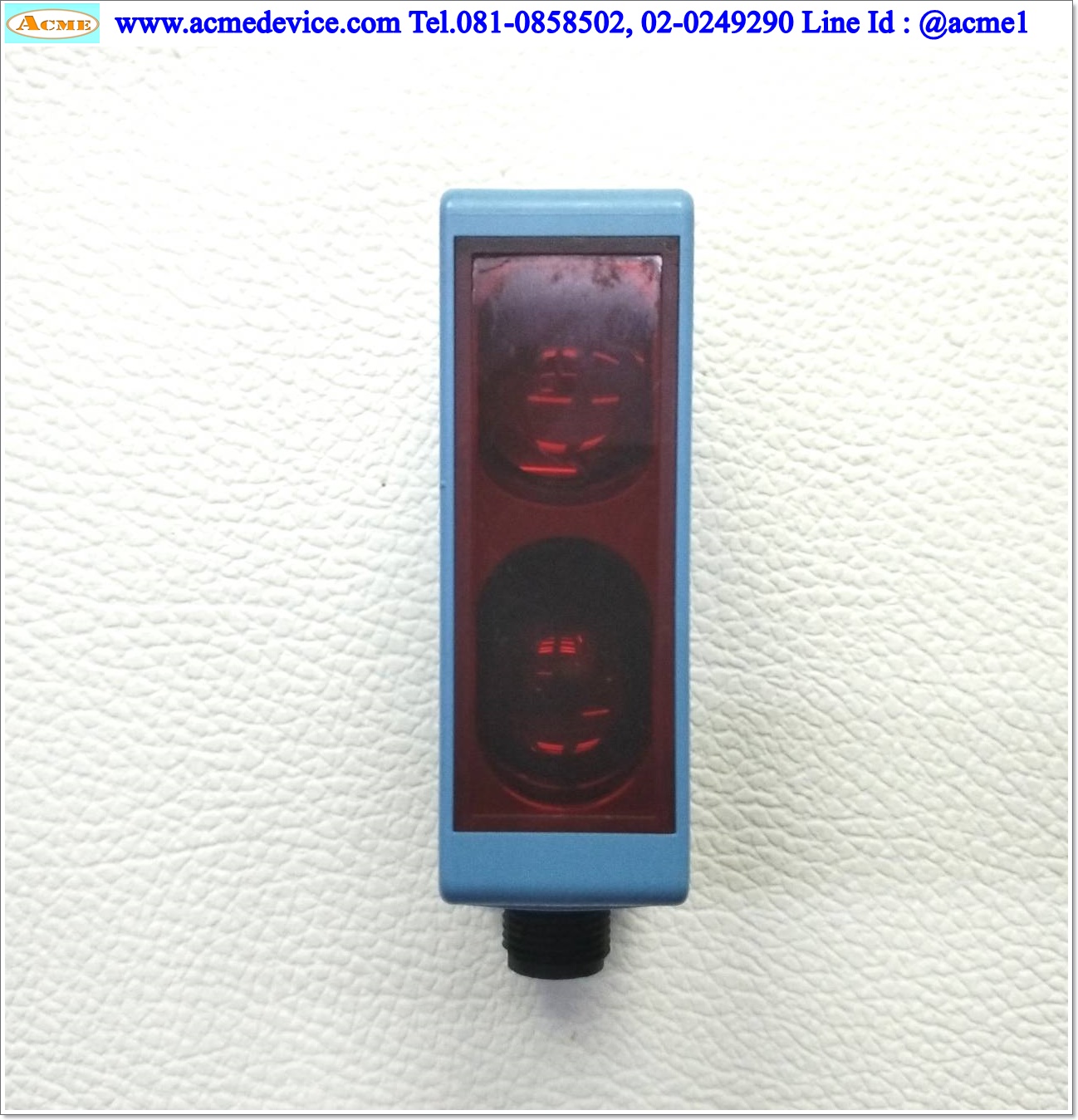 Photoelectric Sick รุ่น WTB250-2P2431, M12, ระยะ 100-300 mm, Male connector, 4-pin, PNP