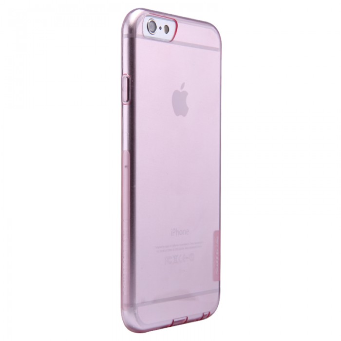 เคส iPhone6/6s สีชมพูใส nillkin แท้ TPU Case