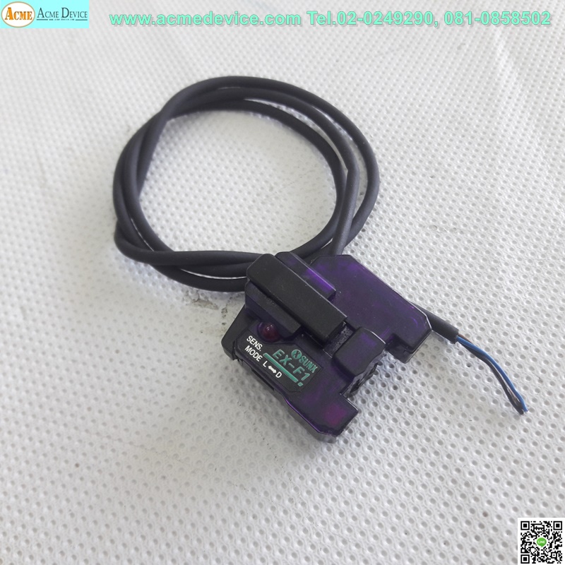 Photo Sensor Sunx รุ่น EX-F1, NPN, Dark ON/Light ON (วัดระดับของเหลวไม่หนืด)