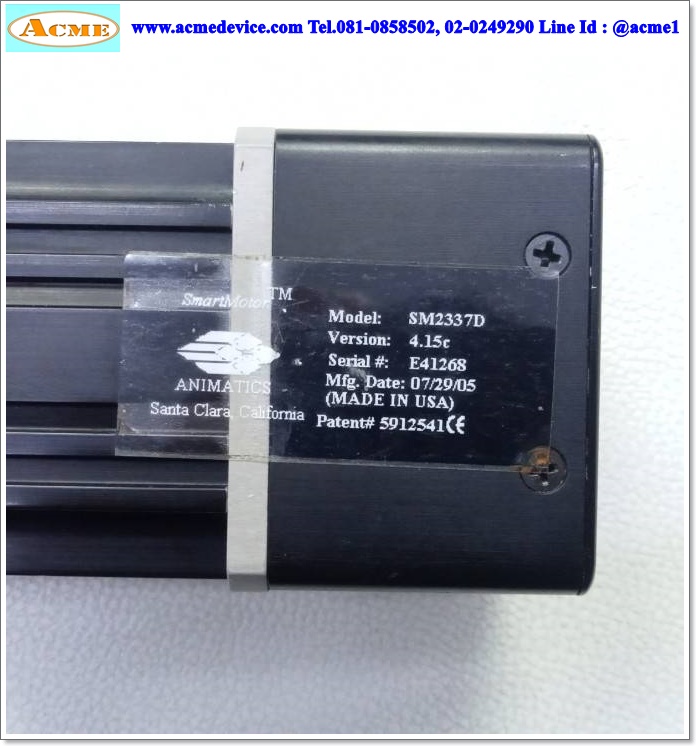 Servo Drive Moog รุ่น SM2337D, NEMA23, 0.687N-m, 8630RPM, 20-48VDC