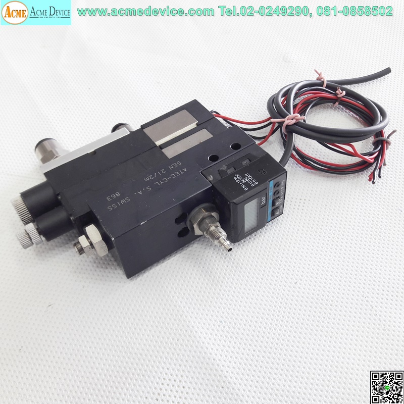 Pressure SUNX รุ่น DPX-400P-RG, 0 - 76cmHg, PNP (101.3kPa)