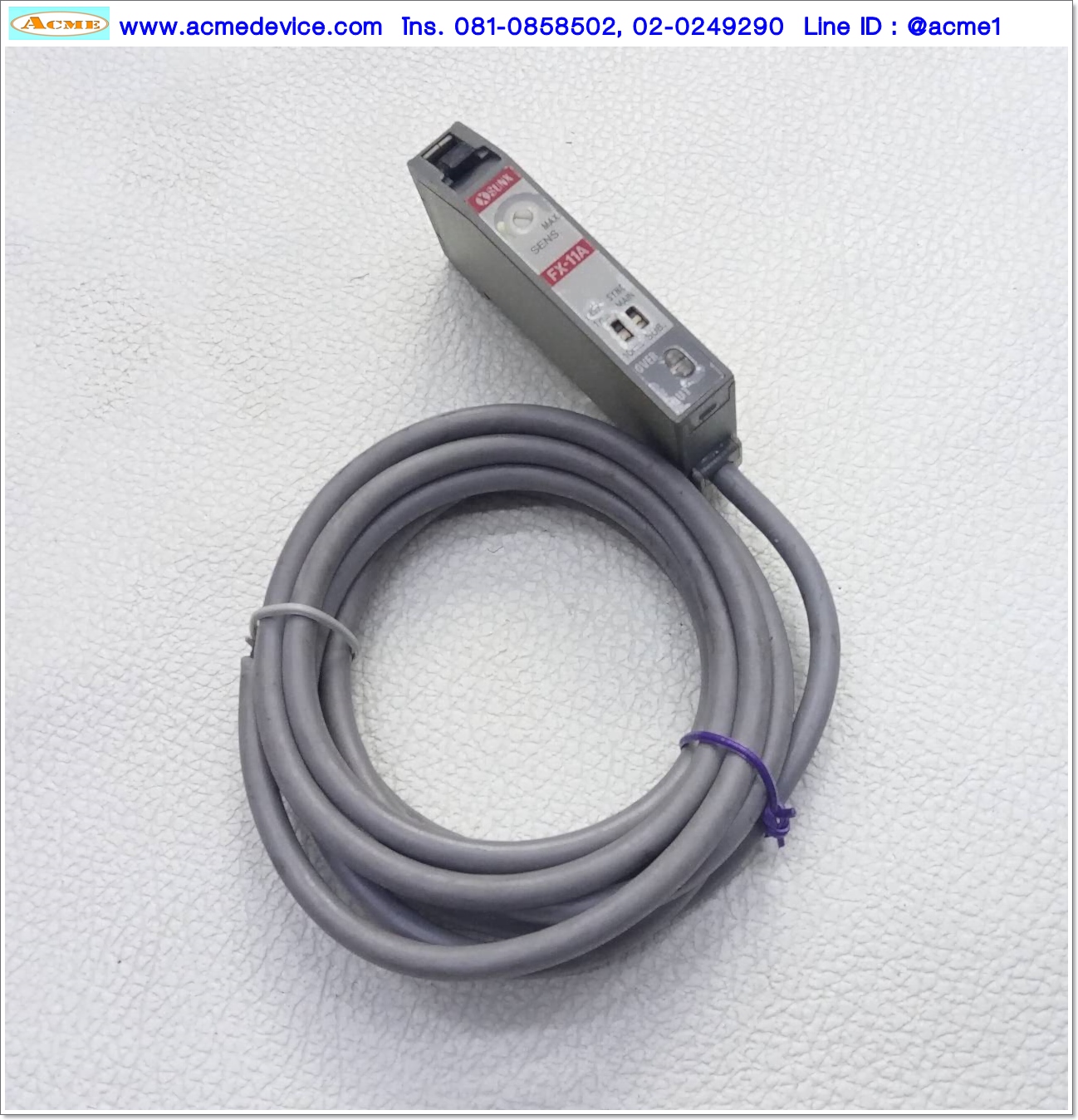 Fiber Amp Panasonic/SUNX รุ่น FX-11A, 1-5V
