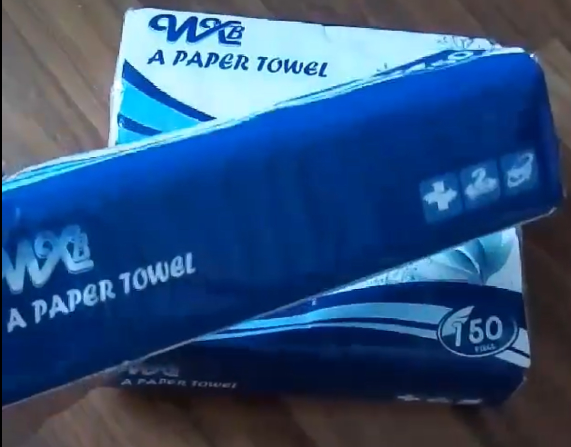 (สินค้าสำหรับเพิ่มยอดให้ถึงขั้นต่ำ) ทิชชูแห้ง ห่อยาว สุ่มลาย 6ห่อ ราคา 45