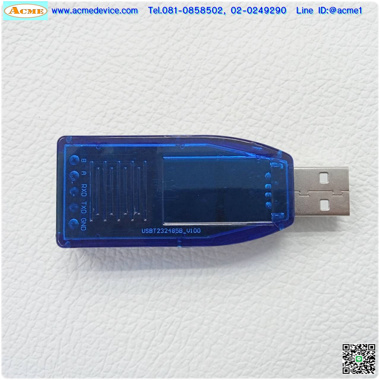 Converter Unit รุ่น USBT232485B, USB to RS-232/RS-485, Driver CH340