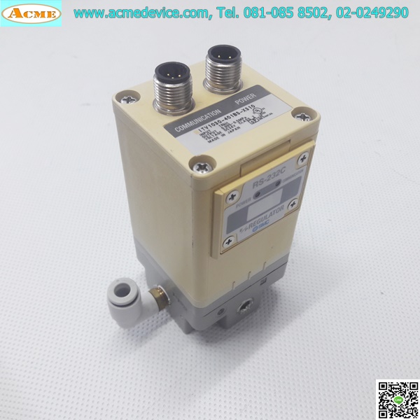 Regulator SMC รุ่น ITV1030-401BS-X310, 0.005-0.5MPa, 24V, (RS-232C interface : 10Bit)