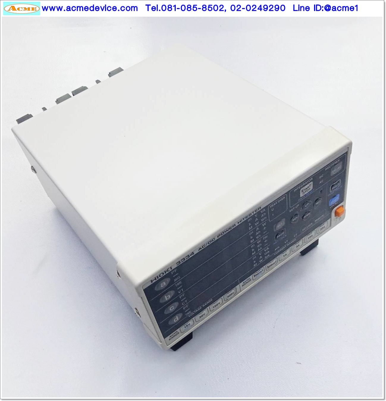 AC/DC Power Hi Tester HIOKI รุ่น 3334