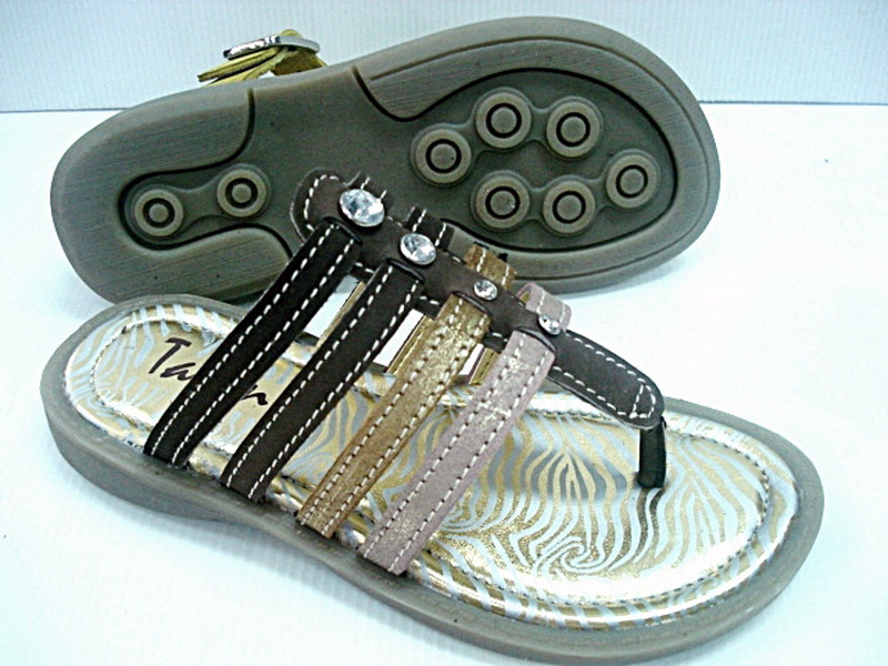 leather sandal without backstrap (kids)